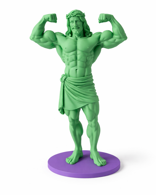 Gym Jesus, 22 cm Custom