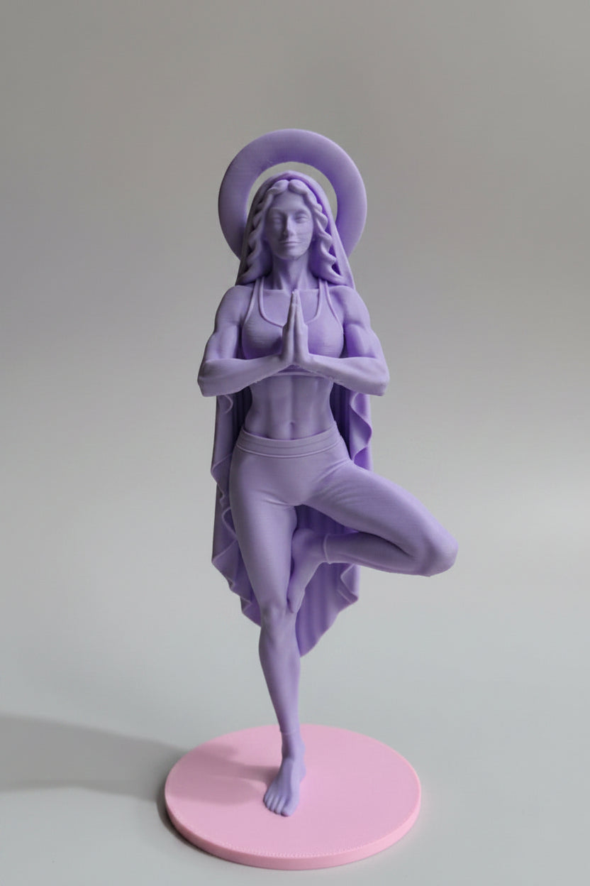 Yoga Mary, 22 cm
