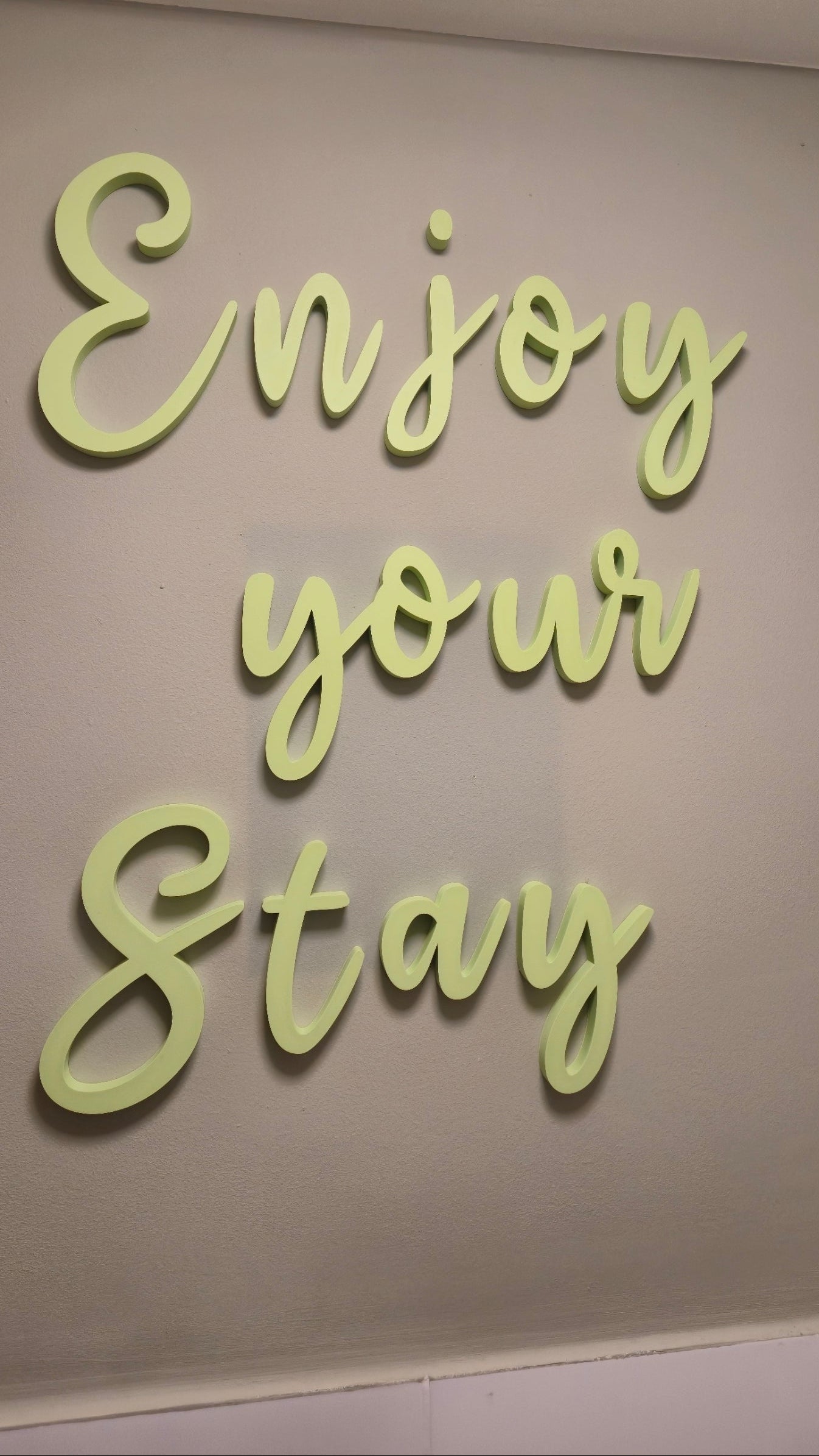 Personalized 3D letters