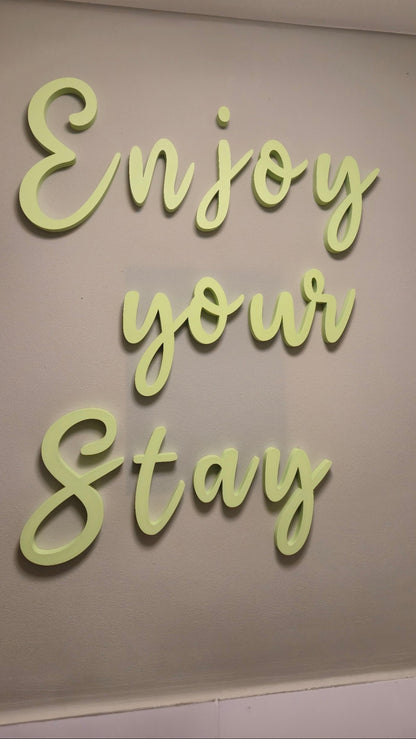 Personalized 3D letters