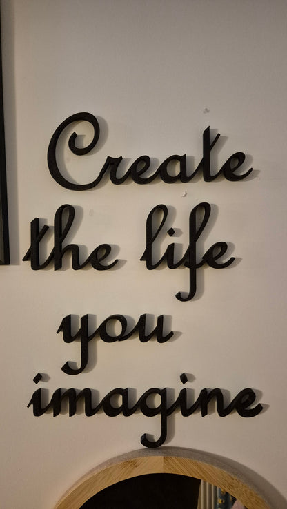 Personalized 3D letters