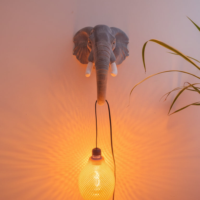 Elephant Lamp Holder