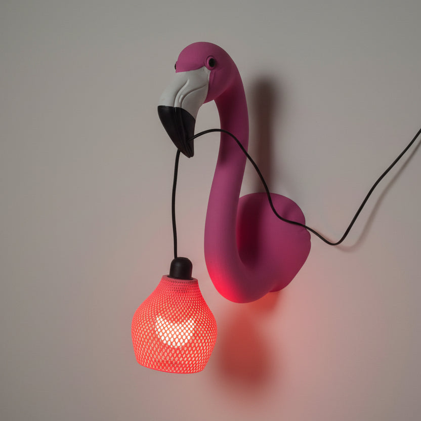 Flamingo Lamp Holder