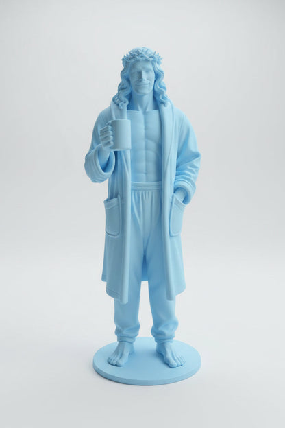 Morning Glory Jesus™ – Pop Art Saint Statue, 22cm