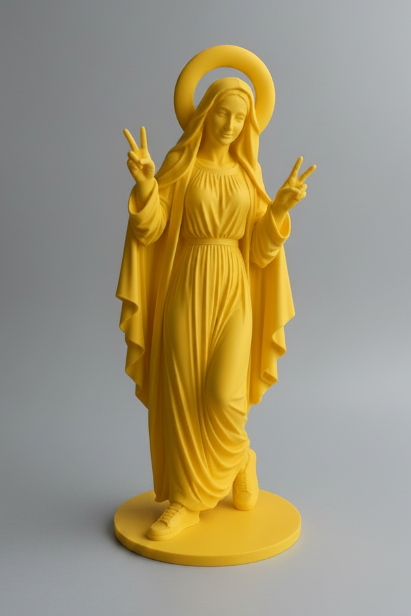 Double Peace Madonna, 22 cm