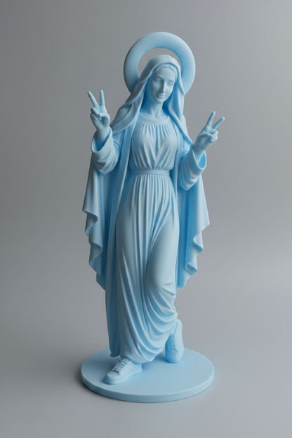 Double Peace Madonna, 22 cm