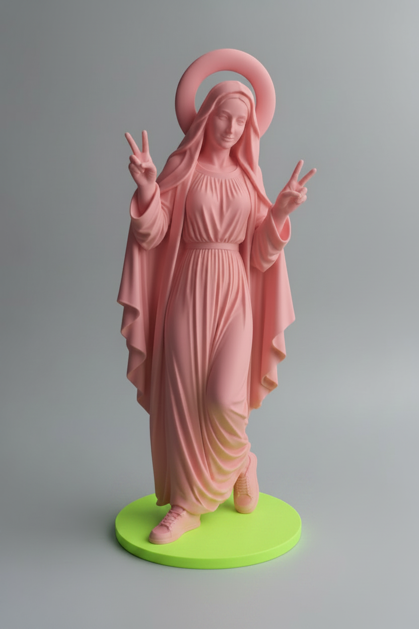 Double Peace Madonna, 22 cm