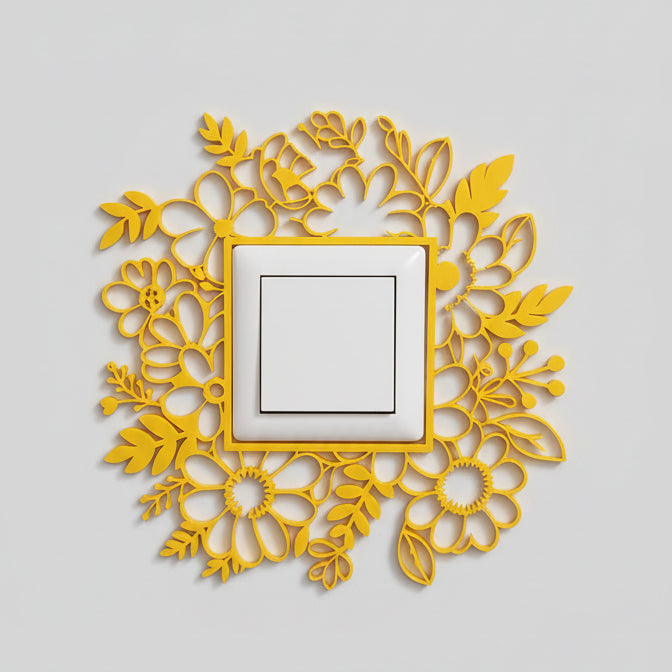 Stylish Decorative Frames for Light Switches